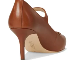 Women Lauren Ralph Lauren Lanette Calfskin Mary Jane Pumps