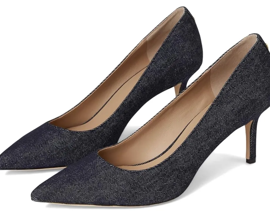 Lauren Ralph Lauren Lanette Denim Pumps Dark Denim Best