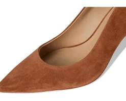 Women Lauren Ralph Lauren Lanette Suede Block-Heel Pumps