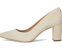 Women Lauren Ralph Lauren Lanette Suede Block-Heel Pumps