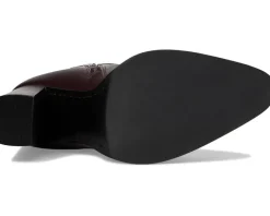 Marc Fisher LTD Lannie Dark Red Leather Hot