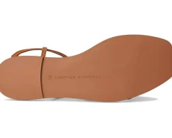Loeffler Randall Lara Strappy Flat Sandals with Ball Timber Outlet