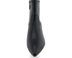 Aerosoles Lasko Black Stretch Faux Leather