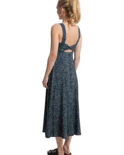 Prana Lata Beach Dress Stormy Night Sharkstooth New