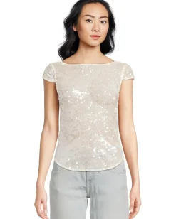 Free People Late Last Night Tee Icicle Outlet