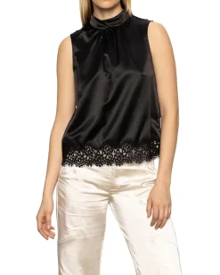 Women Sanctuary Late Night Satin Tank
