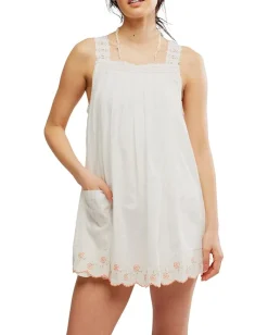 Free People Latecia Emb Mini Ivory Combo Discount