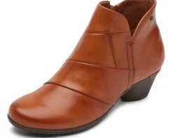 Cobb Hill Laurel New Bootie Brown Leather Outlet