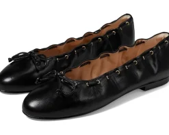 French Sole Lauren Black Napa Outlet