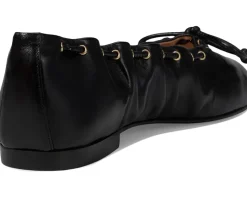 French Sole Lauren Black Napa Outlet