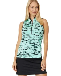 Jamie Sadock Le Tigre Print Sleeveless Top Spring Online