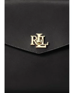 Women Lauren Ralph Lauren Leather Medium Farrah Satchel