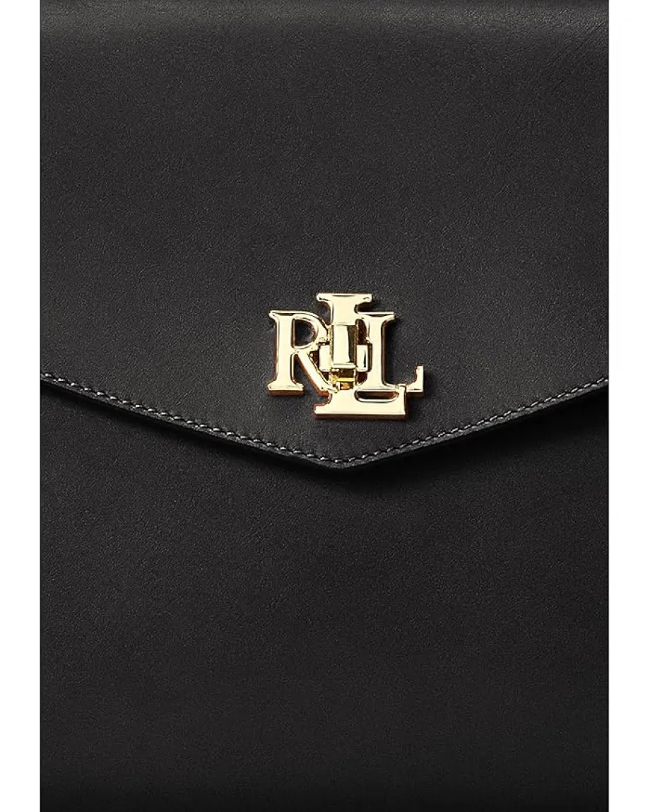 Women Lauren Ralph Lauren Leather Medium Farrah Satchel