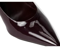 Calvin Klein Leciey Dark Red Patent Hot