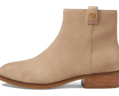 Cole Haan Leigh Bootie Dark Latte Suede Best