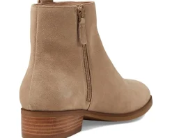 Cole Haan Leigh Bootie Dark Latte Suede Best