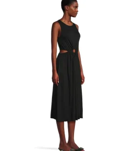 Women Michael Stars Leni Cut Out Midi Dress