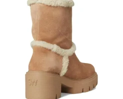 Stuart Weitzman Lennox Bootie New Camel/Natural/Caramel