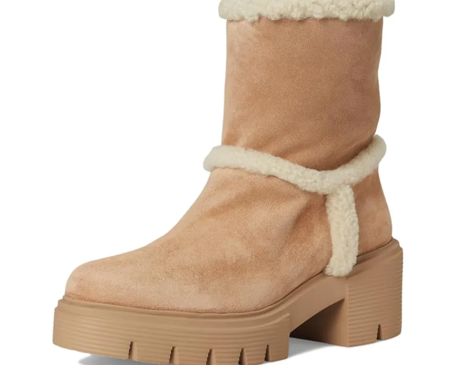 Stuart Weitzman Lennox Bootie New Camel/Natural/Caramel