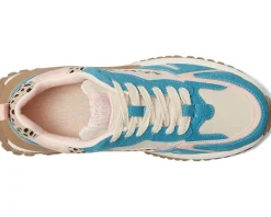 Blowfish Malibu Leo Lace-Up Shoes Pink/Blue Sale