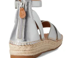 Gentle Souls by Kenneth Cole Leon Silver Leather Sale