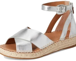 Gentle Souls by Kenneth Cole Leon Silver Leather Sale