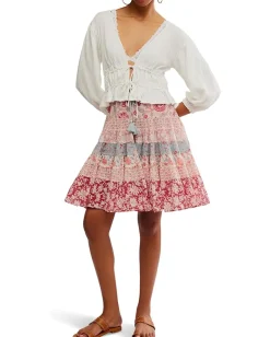 Women Free People Lets Go Blouse