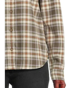 Women Royal Robbins Lieback Organic Cotton Flannel Long Sleeve