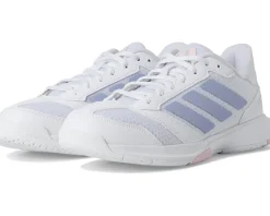 adidas Ligra 8 Volleyball Shoes White/Violet Tone/Clear Pink