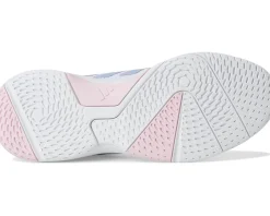 adidas Ligra 8 Volleyball Shoes White/Violet Tone/Clear Pink