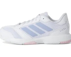 adidas Ligra 8 Volleyball Shoes White/Violet Tone/Clear Pink