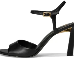 Vince Camuto Lilah Ankle Strap High Heel Sandal Black Best