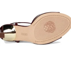 Vince Camuto Lilah Ankle Strap High Heel Sandal Plum Sale