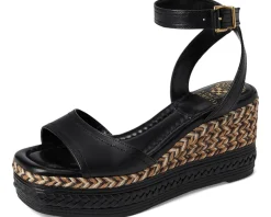 Vince Camuto Lilla Espadrille Wedge Black Online