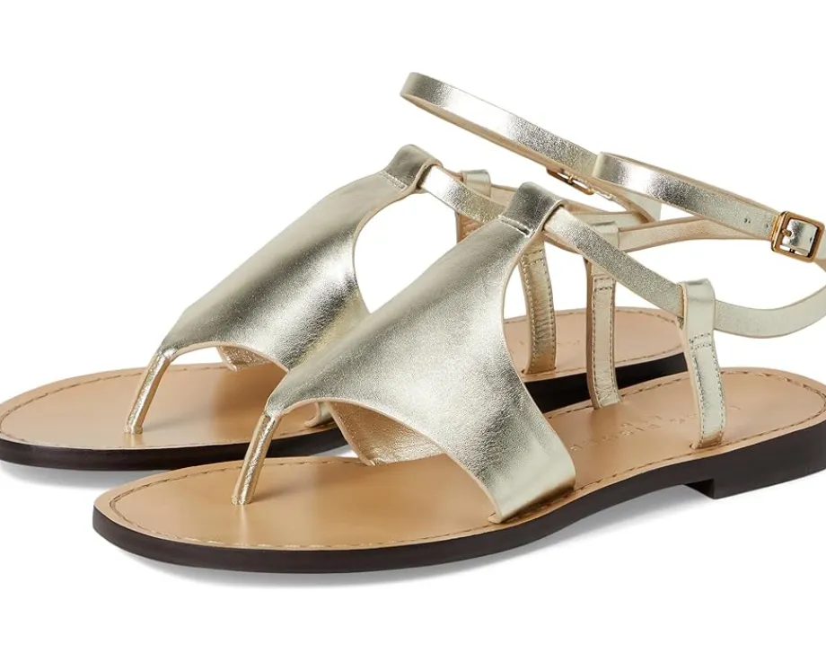 Marc Fisher LTD Lille Gold Leather New