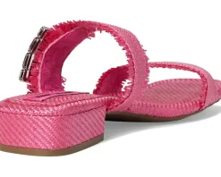 Anne Klein Lillie Pink Raffia Outlet