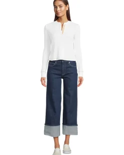 Michael Stars Lina Henley Tee White