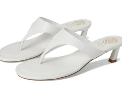 Women Vince Camuto Lina Thong Kitten Heel Sandals