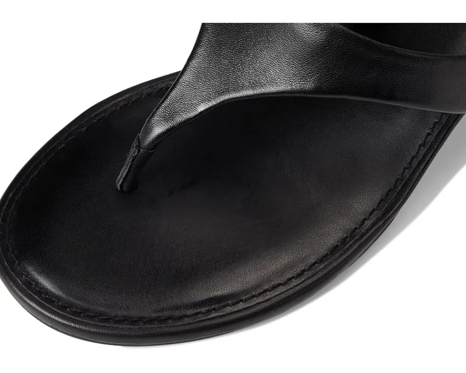 Vince Camuto Lina Thong Kitten Heel Sandals Black Sale