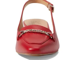 Naturalizer Lindsey Crimson Red Leather Sale