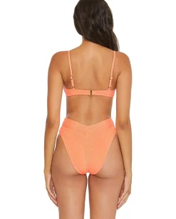 Women BECCA Line in The Sand Giselle Rib Textured Underwire Bra