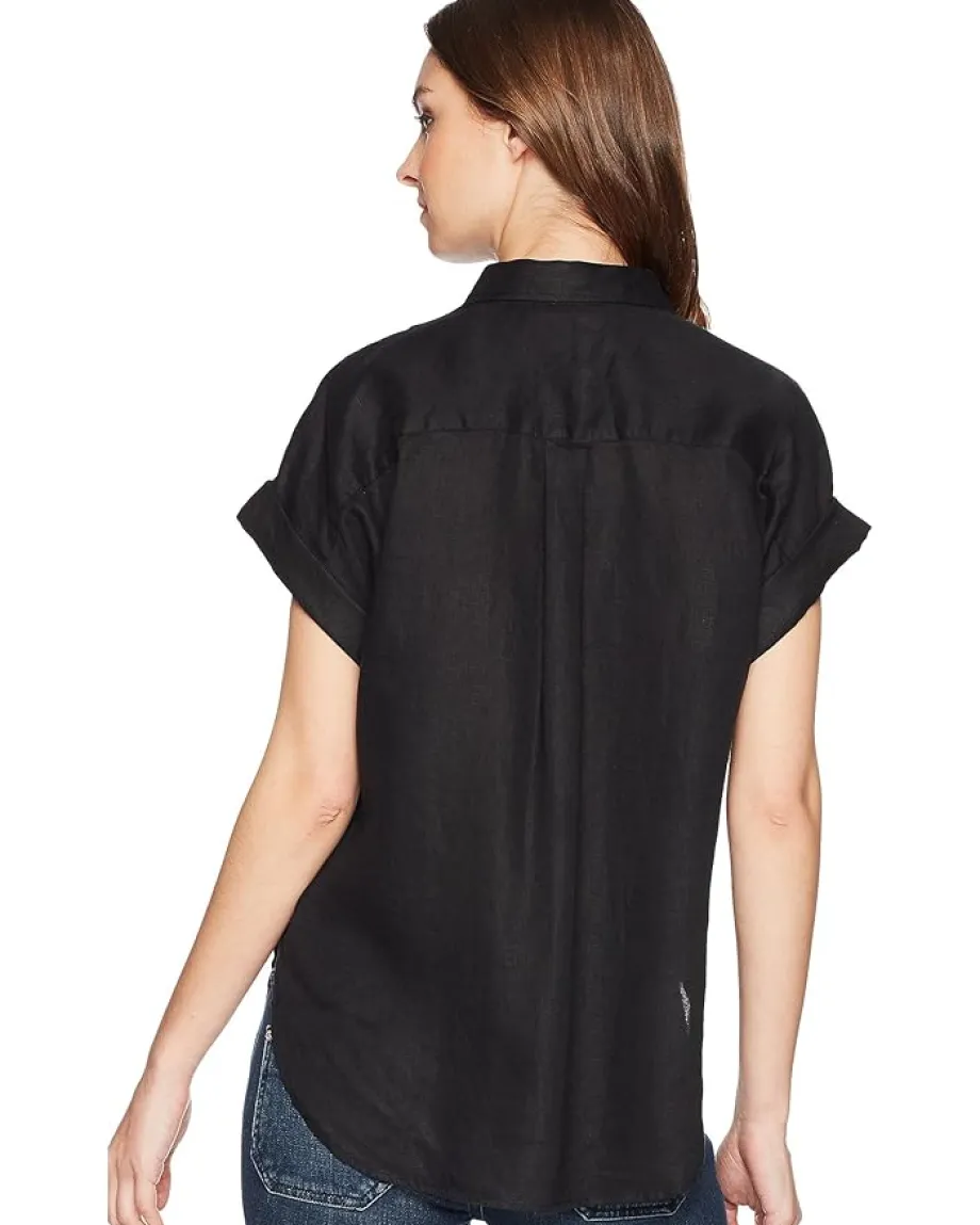 Women Lauren Ralph Lauren Linen Dolman-Sleeve Shirt