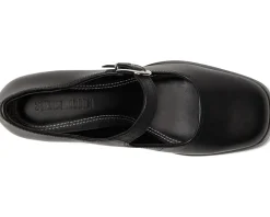Steve Madden Lisbon Black Leather New