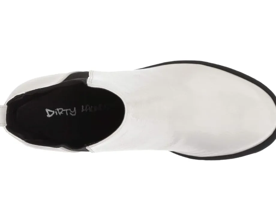 Dirty Laundry Lisbon White Patent Outlet