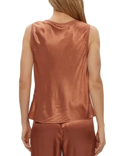 Women Michael Stars Liz V-Neck Tank