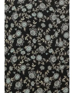 Madewell Lizzy Top - Sheer Poly Ggt Jet Black Clearance