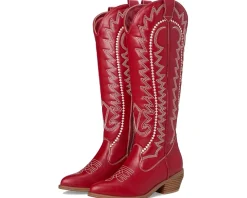 MIA Locklyn Deep Red/Off White Sale