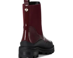 Women Kate Spade New York London Crinkle Patent Leather Chelsea Boots