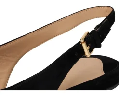 Women Lauren Ralph Lauren Londyn Suede Slingback Flat