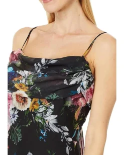 Women Betsy & Adam Long Drape Floral Print
